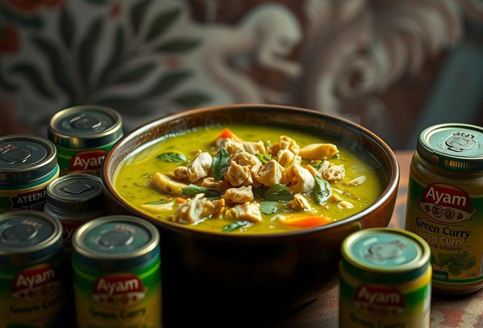 ayam brand green curry paste recipe