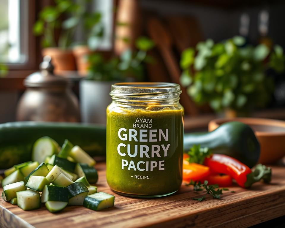 vegan green curry paste